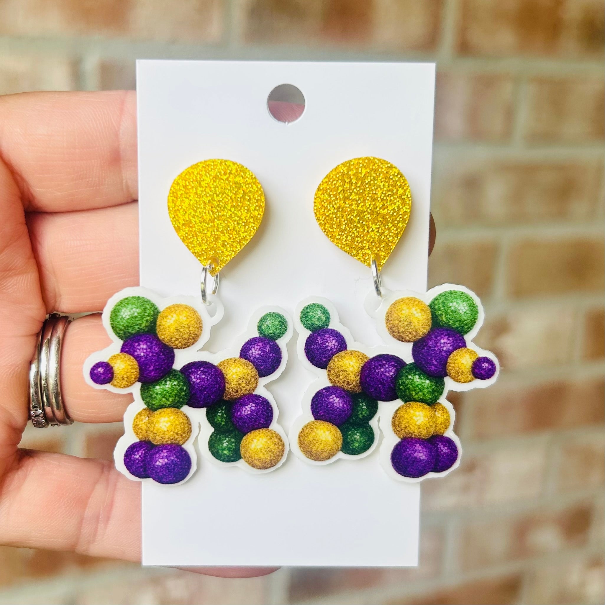 Bead Dogs - Mardi Gras