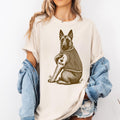 Belgian Malinois "I Love Mom" Tattoo Shirt