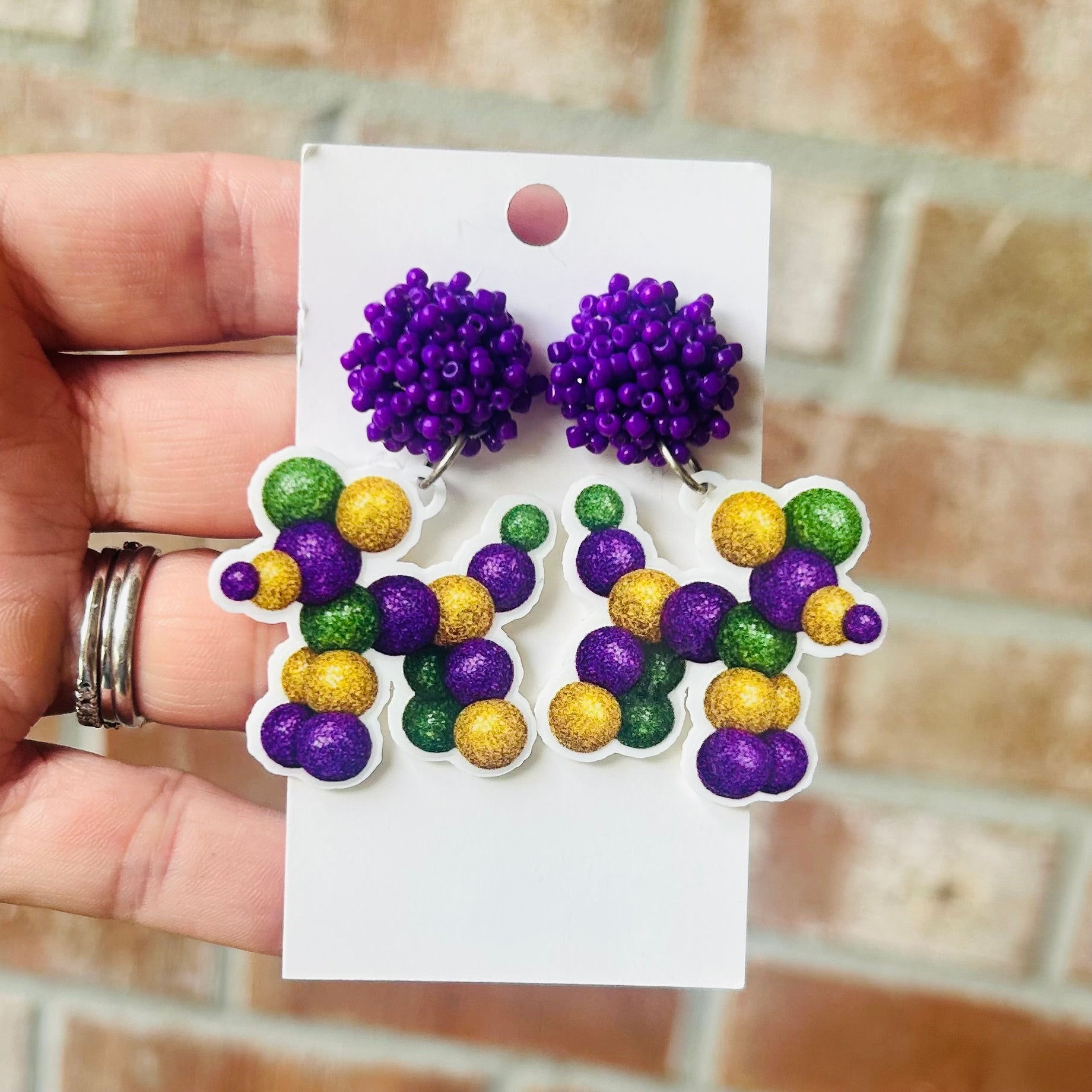 Bead Dogs - Mardi Gras