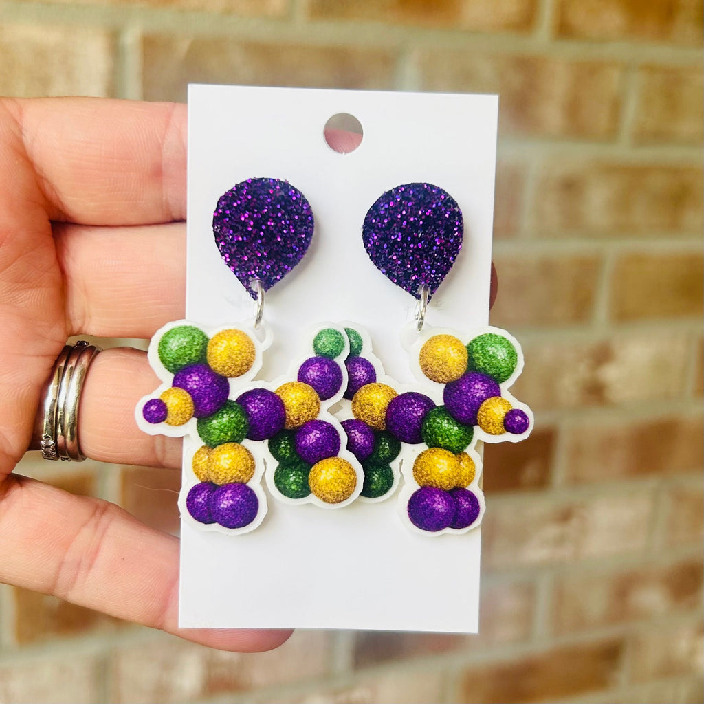 Bead Dogs - Mardi Gras
