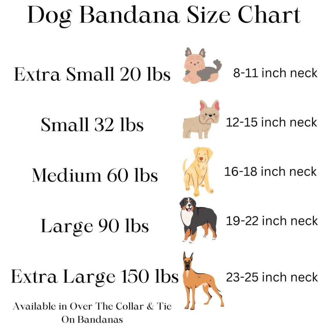 Camping Dog Bandana