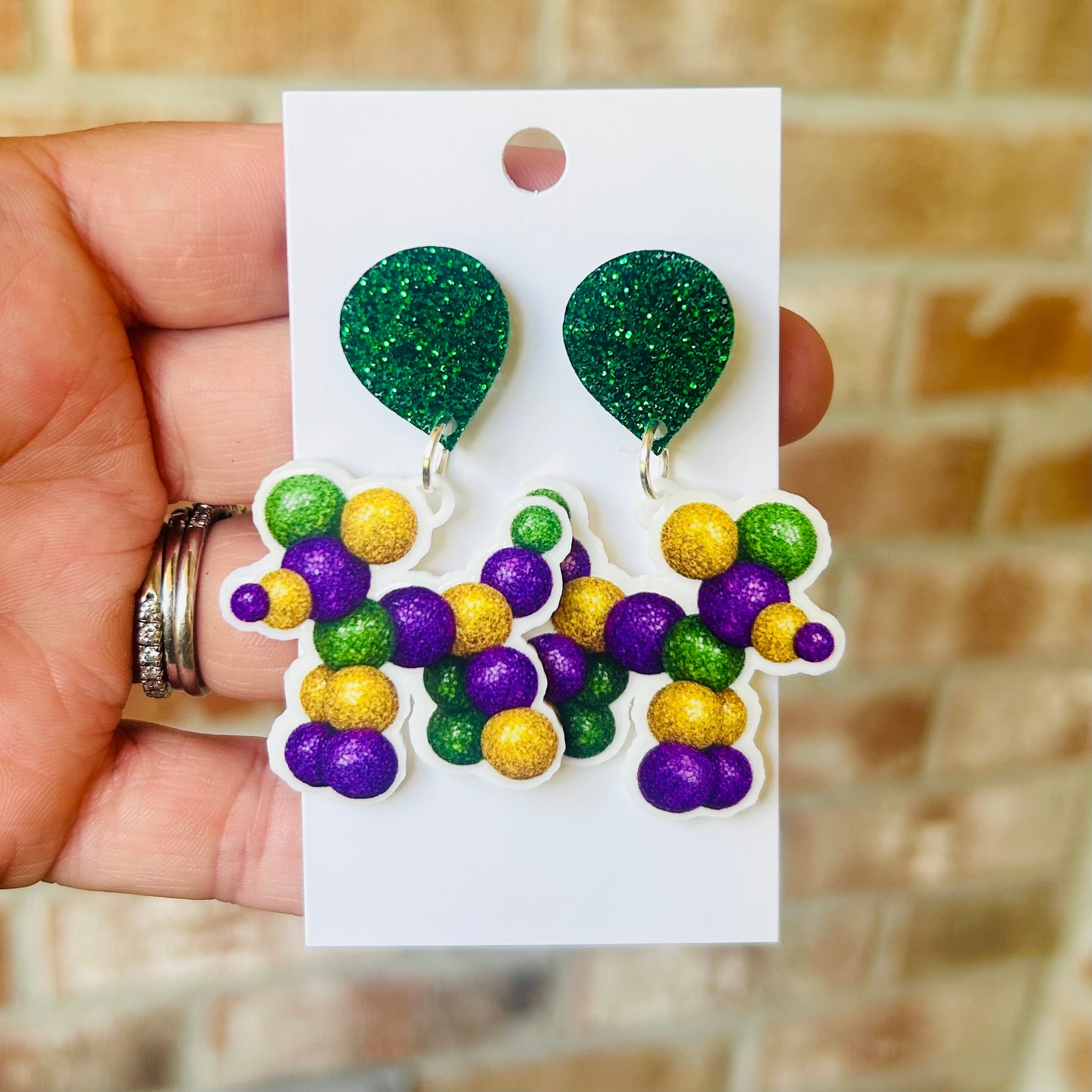 Bead Dogs - Mardi Gras