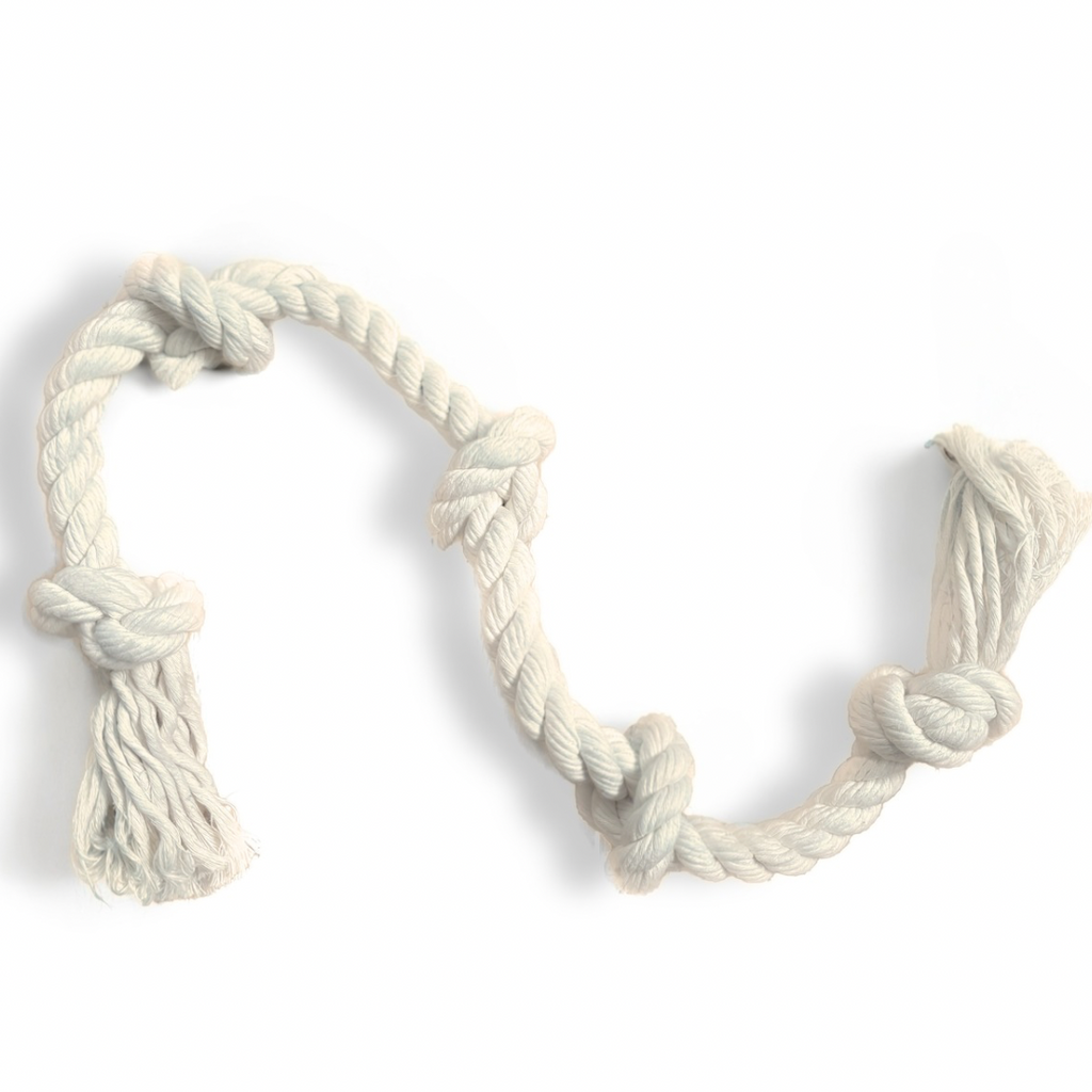 Natural Dog Toy Bundle for Cuddles, Fetch and Tugging - Small to Large Dogs Options | Boba & Vespa