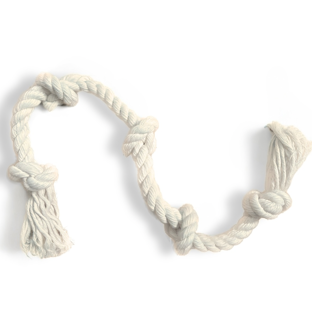 Natural Dog Toy Bundle for Cuddles, Fetch and Tugging - Small to Large Dogs Options | Boba & Vespa