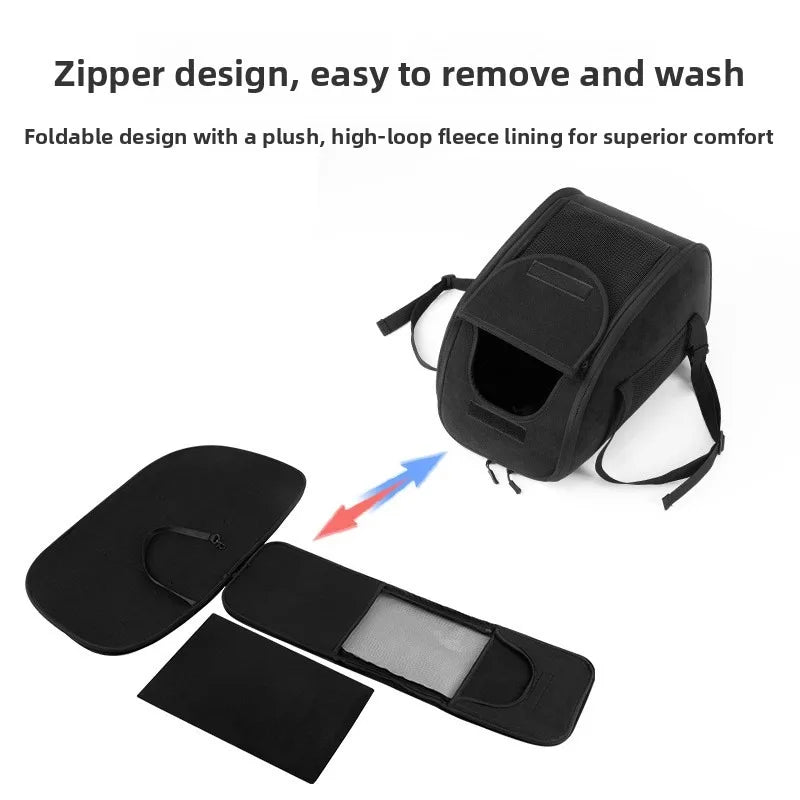 Safety Dog Car Seat for Small Medium Dogs Cat Dog Booster Car Seat with Seat Belt Up To 11lbs Washable Dog Seats Pet Carrier