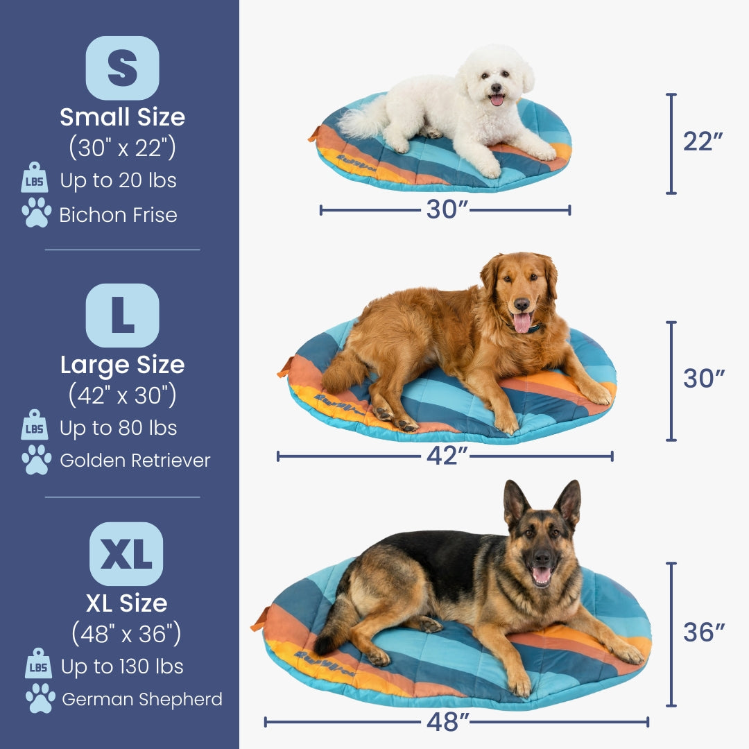Travel Dog Bed - Foldable & Packable for Travel, Road Trip, Camping