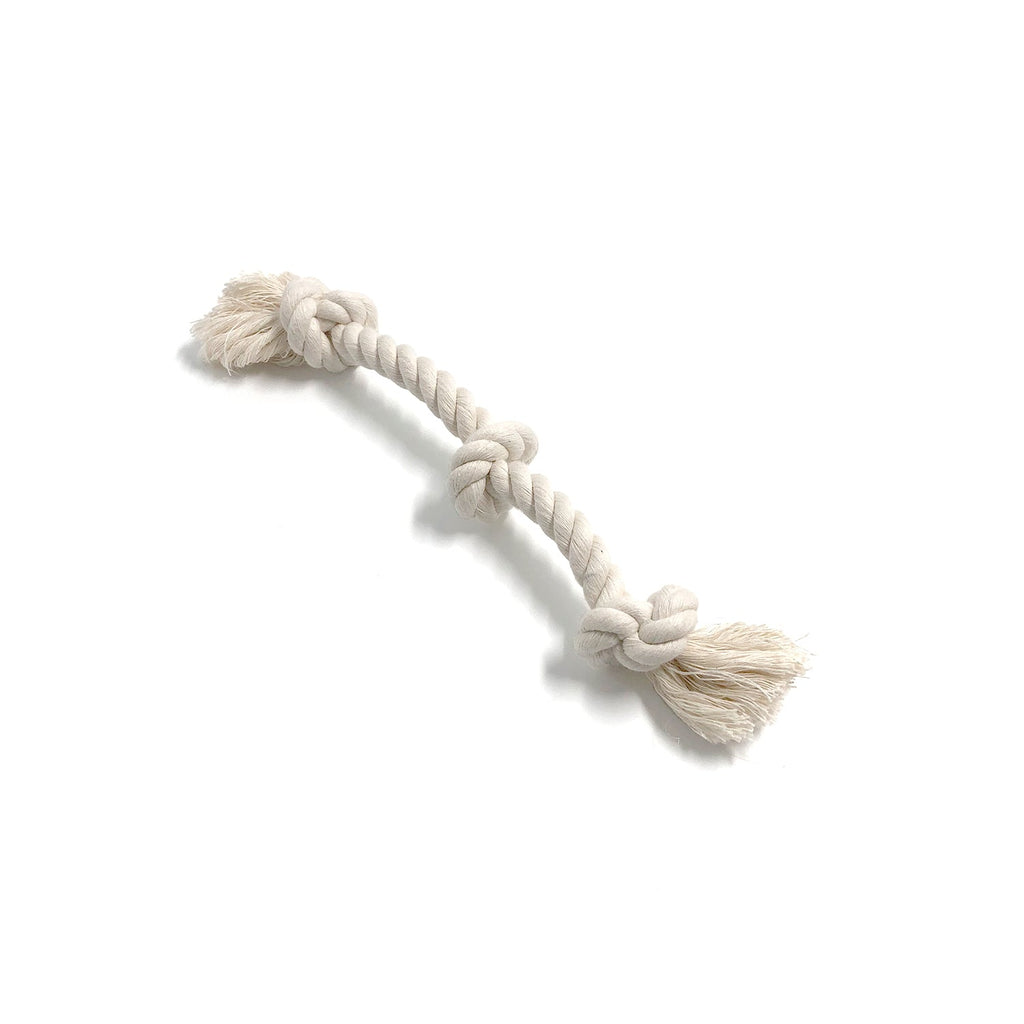 Natural Dog Toy Bundle for Cuddles, Fetch and Tugging - Small to Large Dogs Options | Boba & Vespa