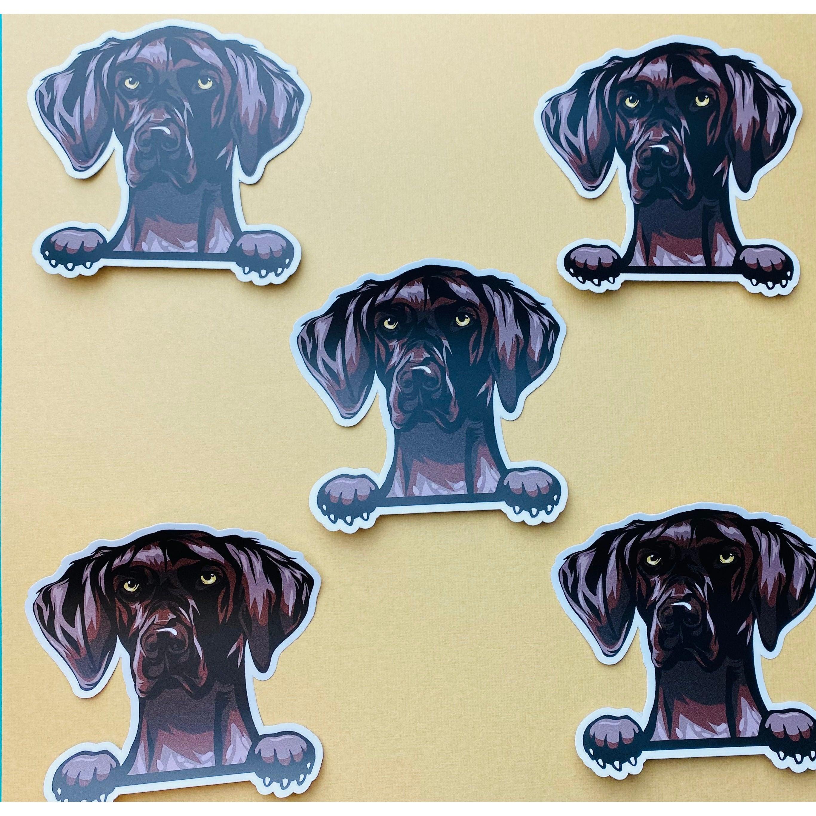 German Pointer Sticker German Shorthaired Pointer Decal Hunting Dog Sticker for Hunters