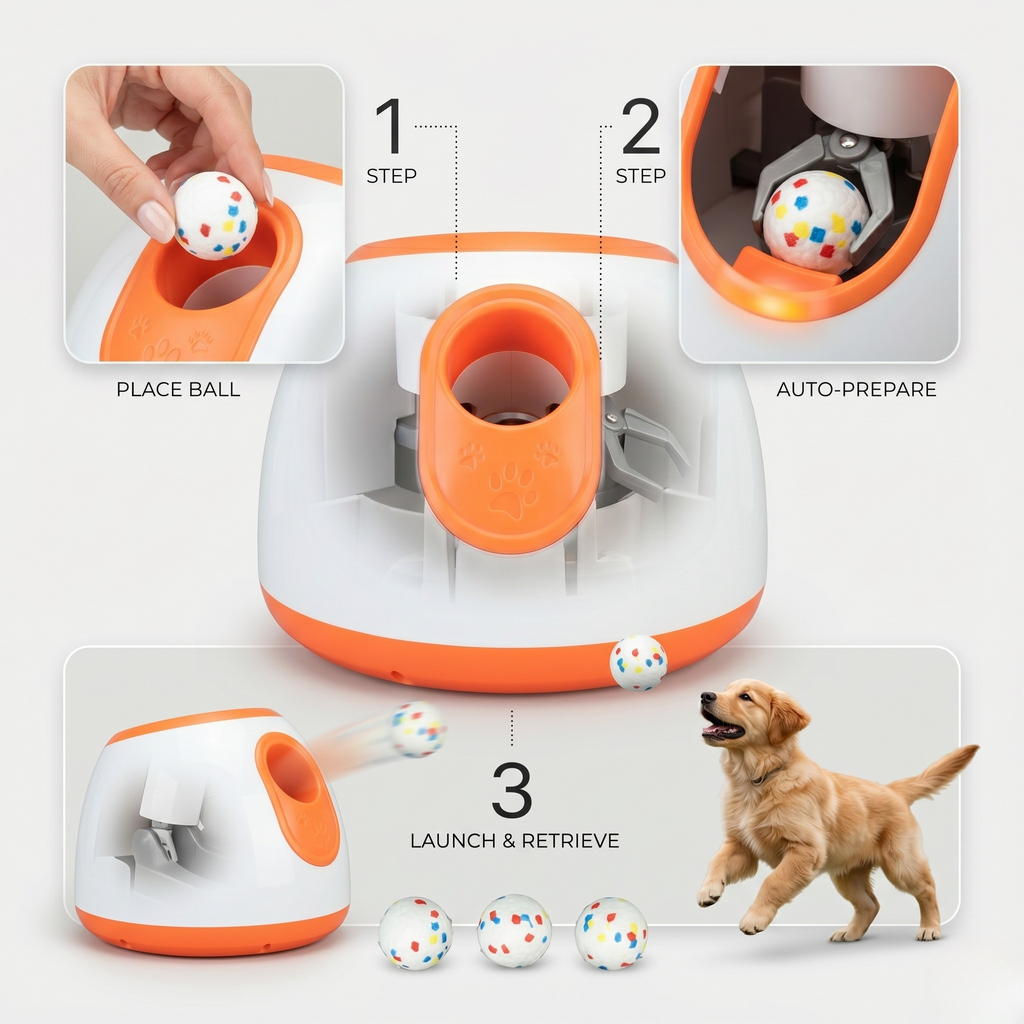 Automatic Dog Ball Launcher