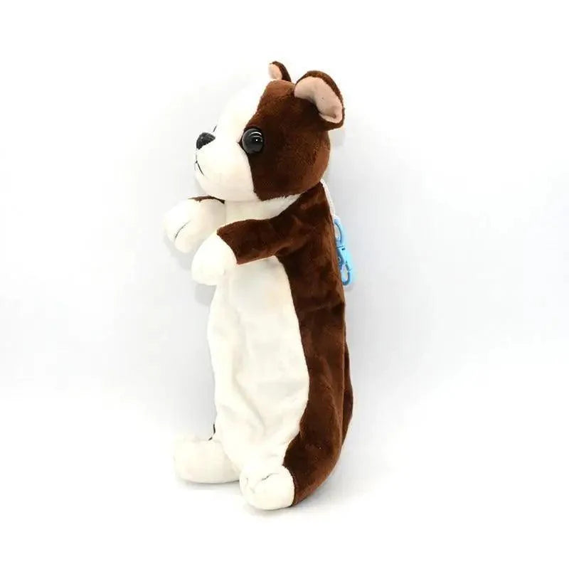 Cute Cartoon Dog Pencil Case For Teen Girls Cosmetic Bag Vintage Lightweight Stationery School Case