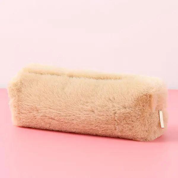 Cute Cartoon Dog Pencil Case For Teen Girls Cosmetic Bag Vintage Lightweight Stationery School Case