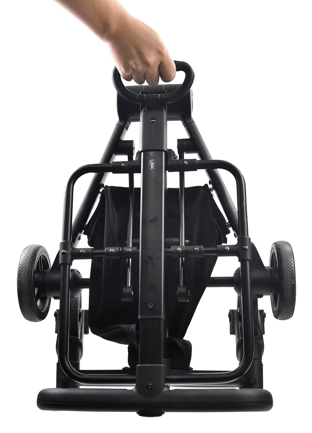 3 in 1 Pet Stroller Dog Cat Travel System Detachable Carrier Foldable 30lb
