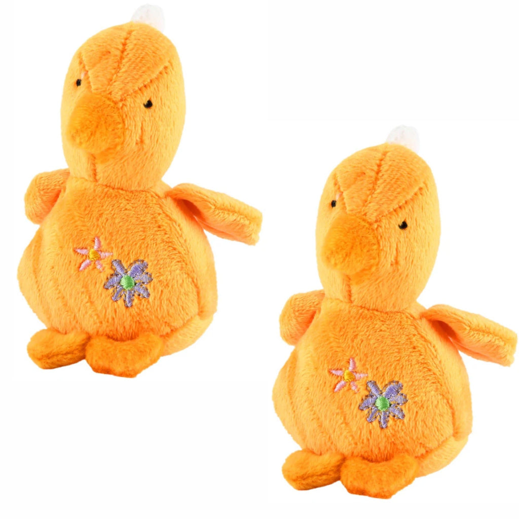 Jeffers 4" Baby Duck Plush Squeaker Dog Toys