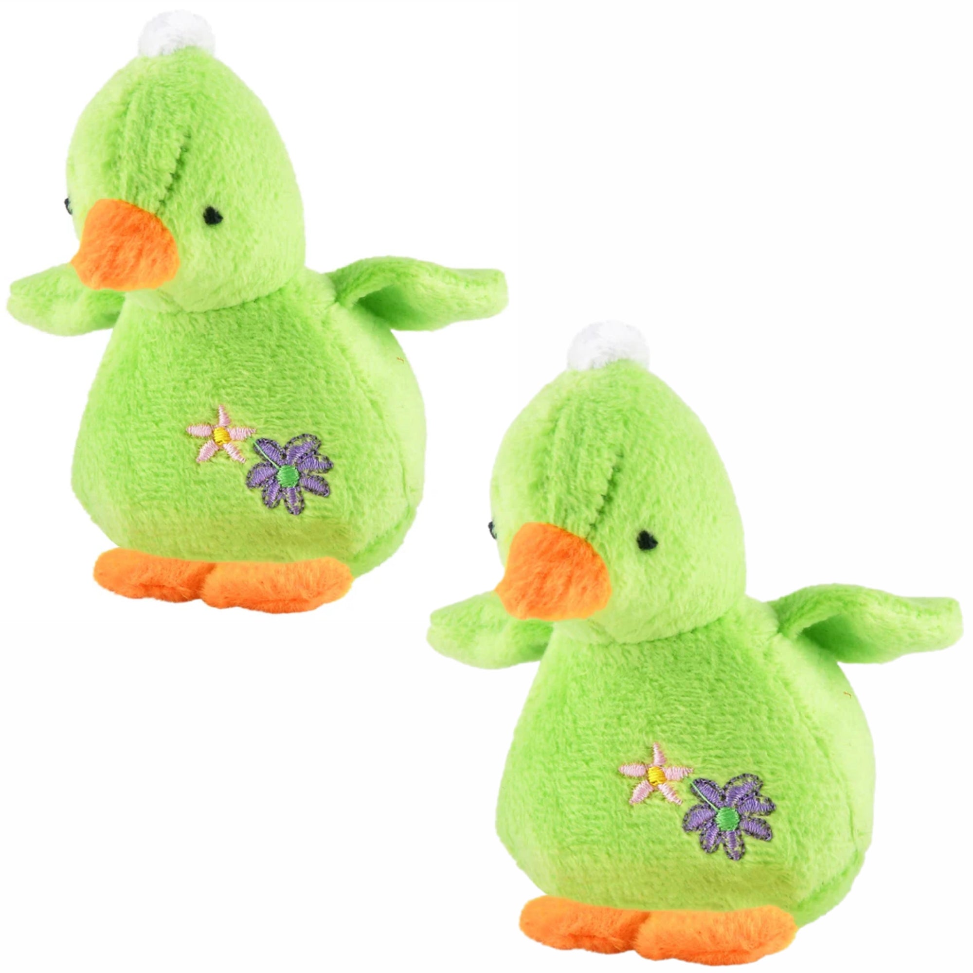 Jeffers 4" Baby Duck Plush Squeaker Dog Toys