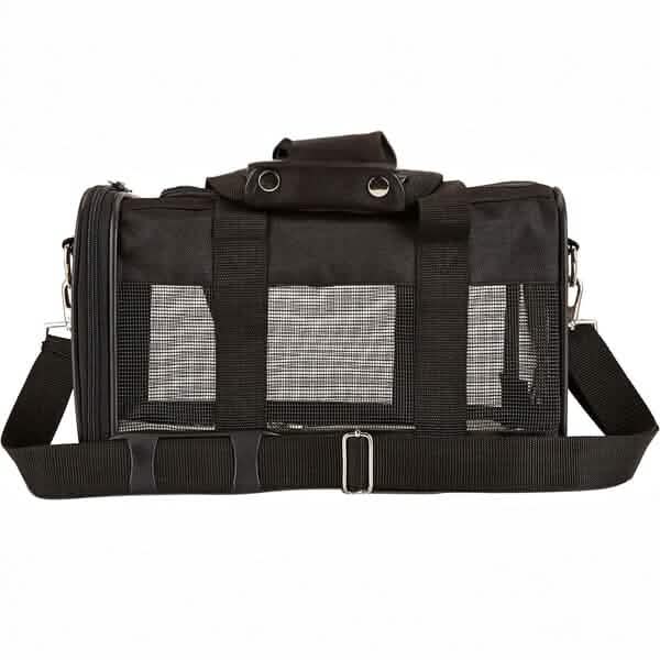 Soft-Sided Mesh Pet Travel Carrier